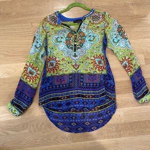 Hale Bob XS embellished tunic